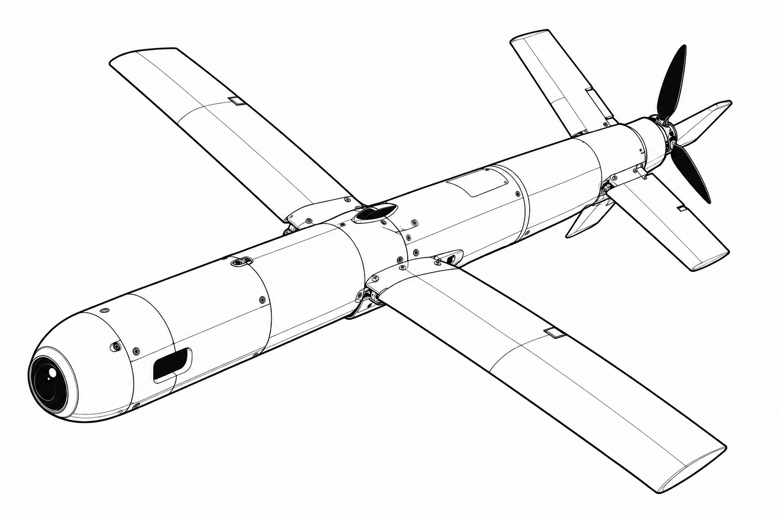Hero 120 military drone profile image